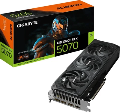 Gigabyte NVIDIA GeForce RTX 5070 | 12GB GDDR7 | Raytracing | HDMI | DisplayPort - Bild 1 von 4