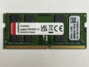 Kingston 32GB (SO-DIMM) (DDR4 SDRAM) Memory (KCP432SD832) - Afbeelding 1 van 3