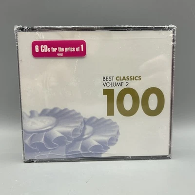100 Best Classics, Vol. 2 (CD, 2006, 6 Discs, Warner Classics) NEW SEALED! - Image 1 of 4