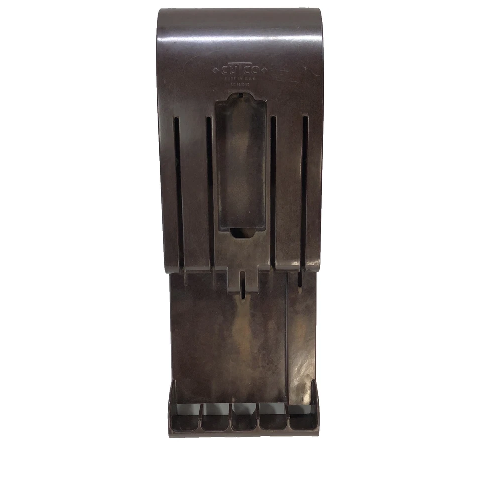 Cutco Kitchen Knife Storage Hanger 5 Slot Holder Rack Drawer Wall Mount - Image 1 of 4