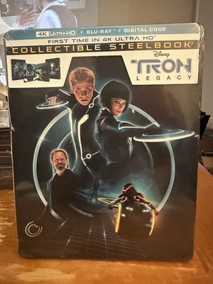 Tron Legacy 4K UHD Blu-ray Rare OOP - image 1 of 2