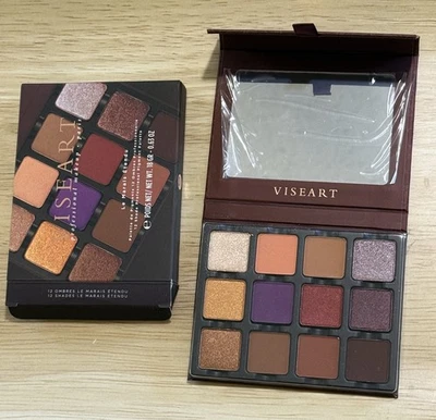 Paleta de sombras de ojos VISEART Le Marais Etendu 12 tonos nueva en caja Foto 1 de 2