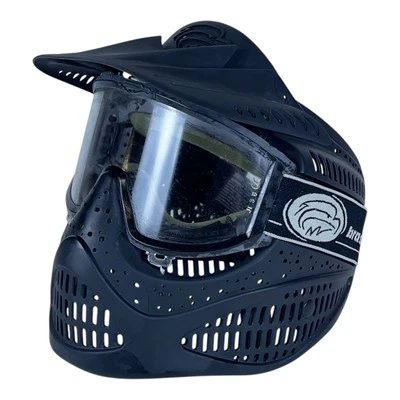 Máscara de paintball de águila de latón negras gafas integrales con visera - Limpias Foto 1 de 4