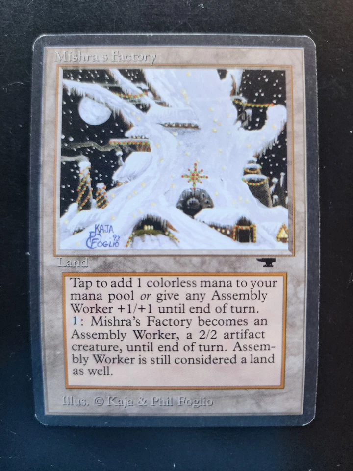 Mishra's Factory (Winter) Magic: The Gathering x1 Antiquities Moderately Played - Image 1 of 4