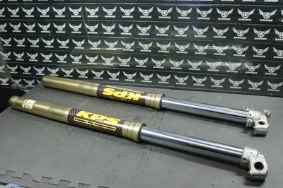 Honda CRF250R 2007 OEM SHOWA 47mm suspensión delantera derecha izquierda horquillas amortiguadores Foto 1 de 4