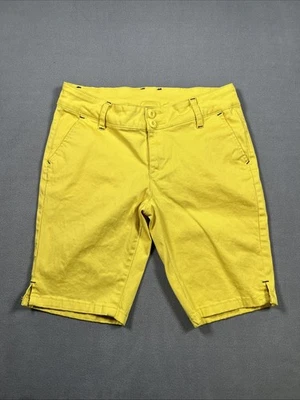 Kavu Catalina Shorts Womens 6 Yellow Daisy Hiking Climbing Active Run Cute - Image 1 of 4
