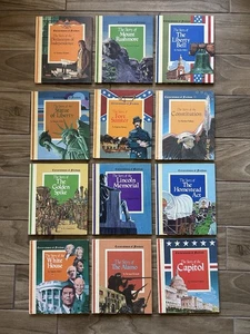 VTG Lot 12 BOOKS Cornerstones Of Freedom American History Homeschool 60s 70s - Foto 1 di 18