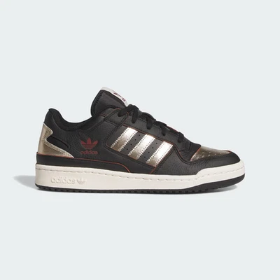 Scarpe Adidas Originals Forum Low CL Black-Effetto Oro Uomo Casual Mis 39 40 44 - Image 1 of 4