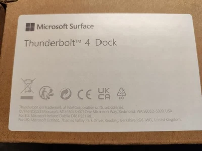 Microsoft Surface Thunderbolt 4 Dock 2049 Dockingstation OVP. - Bild 1 von 3