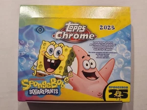 2025 Topps Chrome Spongebob 25th Anniversary Base Card Singles -U Pick FREE SHIP - Picture 1 of 1