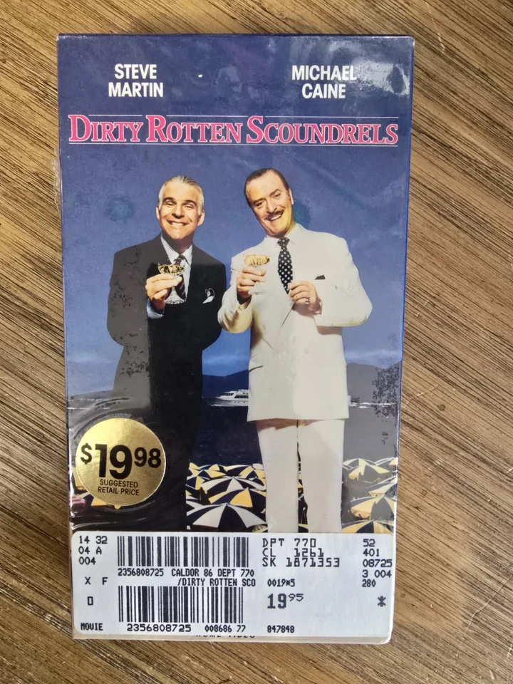 Dirty Rotten Scoundrels (VHS, 1988)