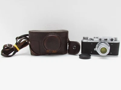 FED NKVD-UkSSR Segunda Guerra Mundial De Colección 1937-1939 Rusa RF Tipo 1c Cámara Copia Leica-II (D) Foto 1 de 4