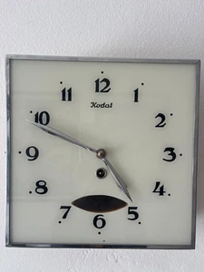 Bauhaus Uhr KODAT Art Deco Mechanische Wanduhr Designer Uhr 30er Jahre - Bild 1 von 5