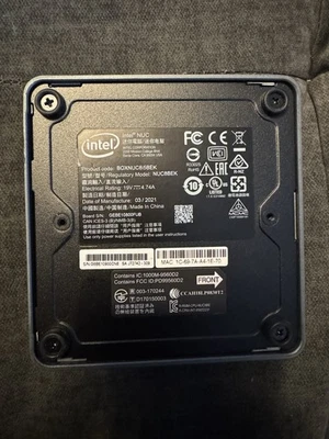 Intel Nuc BOXNUC8i5BEK1, i5 8th Gen 16GB RAM. Ac Adapter Included. No HDD. - Image 1 of 4