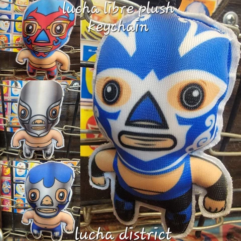 Lucha libre plush keychain(3in) Cover