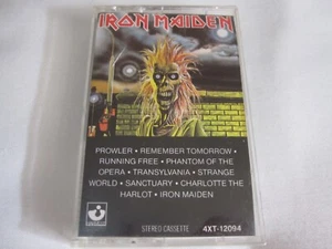 Iron Maiden (1980) Cassette Tape (4XT-12094) Harvest Records: US Release - Picture 1 of 12