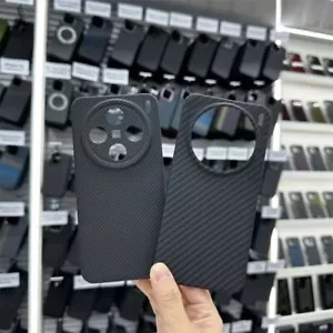 Étui fin en fibre de carbone véritable aramide pour Vivo X200 mini armure mate couverture rigide - Photo 1 sur 22