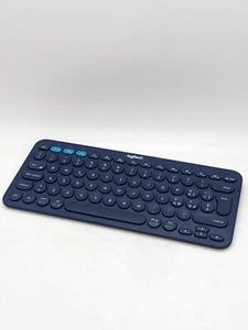 Logitech K380 wireless keyboard multi-device Bluetooth blue QWERTY ITALIAN - Bild 1 von 9