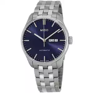 Reloj para hombre Mido Belluna II automático esfera azul M024.630.11.041.00 - Imagen 1 de 3