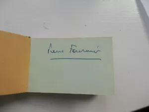 PIERRE FOURNIER - FRENCH CELLIST - AUTOGRAPH - Picture 1 of 1
