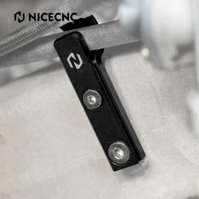 For YAMAHA RAPTOR 700 Brake Line Cable Clamp Bracket With Bolt 2006-2023 Black - Image 1 of 4