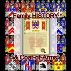 Armorial Nom Histoire - Armoiries - Famille Crest 11X17 Osburn-To-Polanco