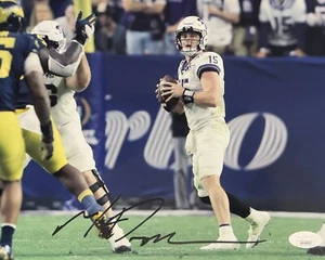 Max Duggan Signed Autographed TCU Horned Frogs 8x10 Photo JSA COA - Picture 1 of 2