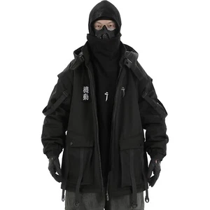 Niepce Men's Movement Winter Parka Japanese Streetwear Coat with Hood - Picture 1 of 43