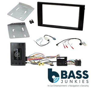 Seat Leon 2012-2015 (5F) Car Stereo Double Din Fascia & Steering Infoadaptor Kit - Picture 1 of 1