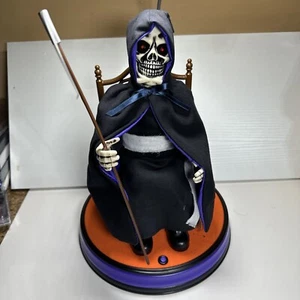 VTG Telco Halloween animated 1997 Grim Reaper w/box Motion-ettes WORKS SEE VIDEO - Picture 1 of 16