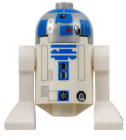 LEGO   Star Wars  Minifigure Astromech Droid, R2-D2, Clone Wars sw0255 8037