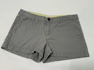 Pantalones Cortos Merona Mujer Talla 6 Gris Algodón Cepillado (Sho1378G) Foto 1 de 4