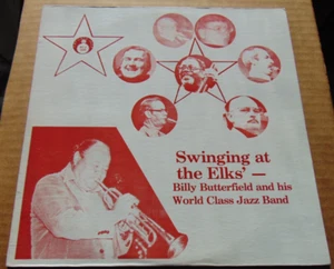 33RPM Fat Cat's Jazz FCJ-209 Billy Butterfield - Swinging at the Elks', nice EX- - Imagen 1 de 6