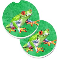 multicolor Caroline's Treasures BB1321CARC Checkerboard Lime Green Silver Gray Poodle Set of 2 Cup Holder Car Coasters Large multicolor Caroline's Treasures BB1321CARC Checkerboard Lime Green Silver Gray Poodle Set of 2 Cup Holder Car Coasters Large