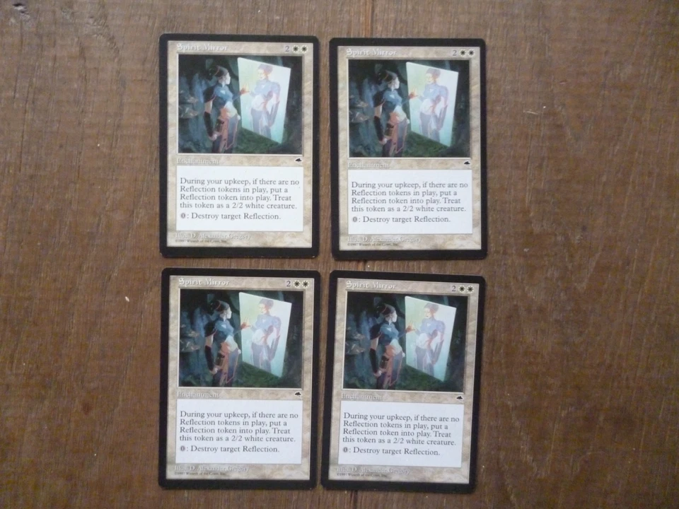 MTG 4 x Spirit Mirror rare card Tempest Magic The Gathering Playset - Image 1 of 1
