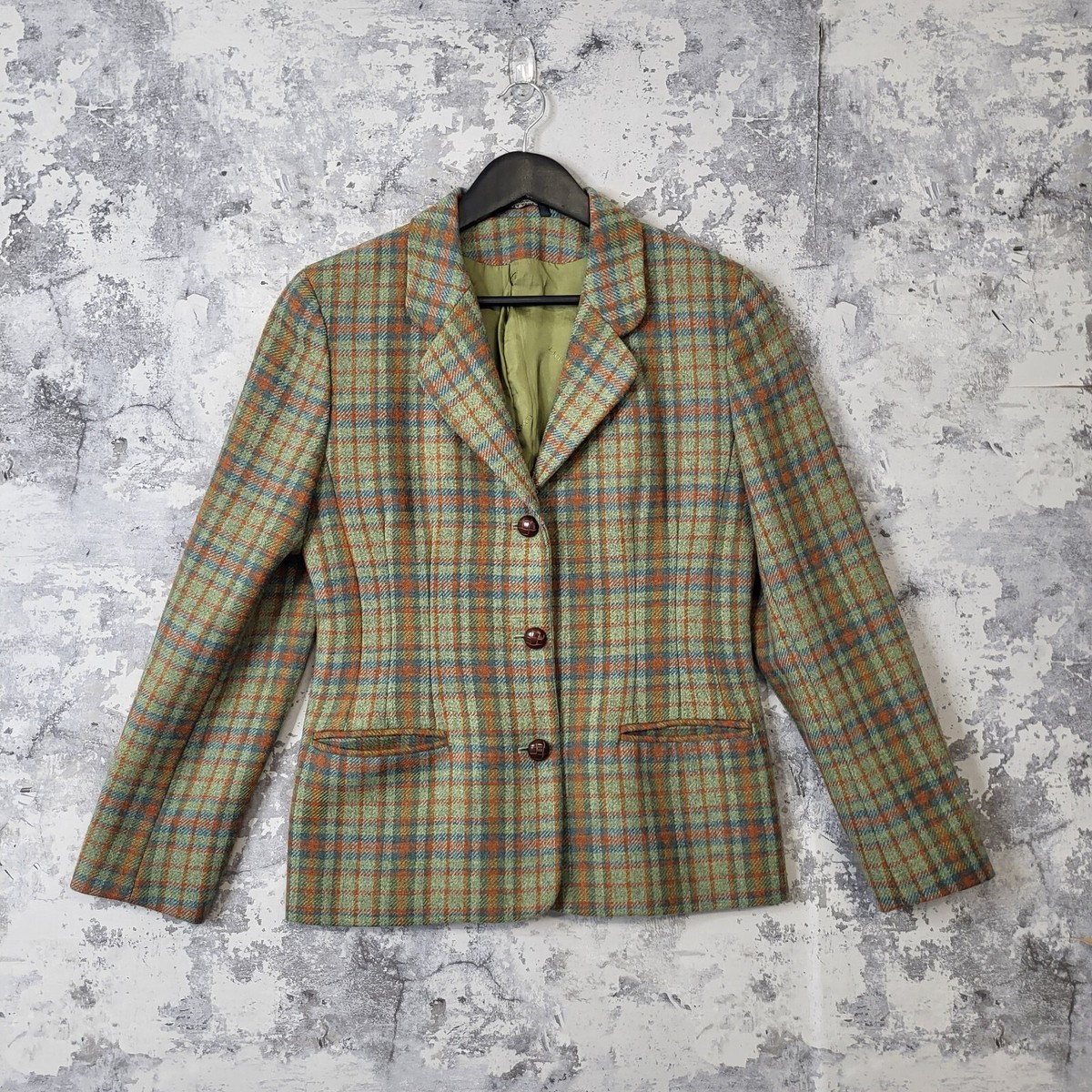 LAURA ASHLEY - 10T258☆ Laura Ashley 英国製 チェック ウールジャケット M Laura Ashley Checked Coats, Jackets & Vests for Women | eBay