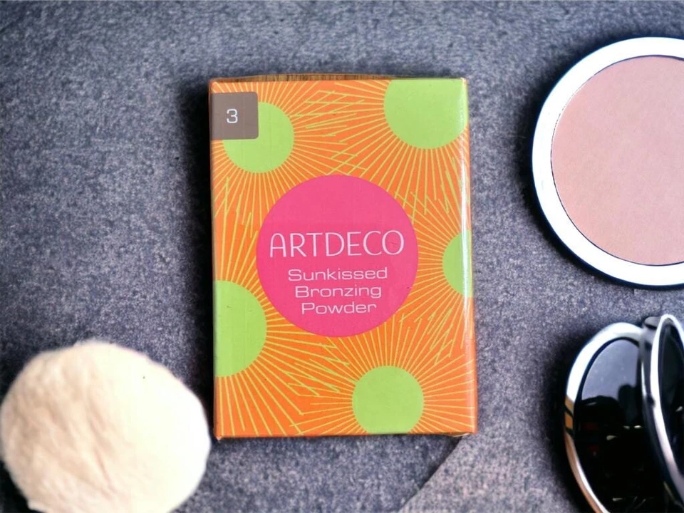 Artdeco Sunkissed Bronzing Powder Nr 3 Tan In A Book *neu *