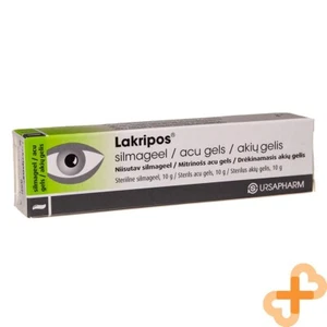 LAKRIPOS Eye Gel 10ml Sterile Eye Gel Refreshes & Soothes the Eyes Moisturizing - Picture 1 of 24
