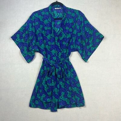 Bata Kimono Íntima Vintage Lily Of France Talla M/L Estampado Floral Foto 1 de 4