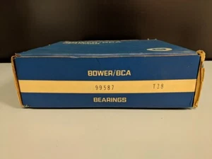 99587 BOWER TAPERED ROLLER BEARING - Picture 1 of 2