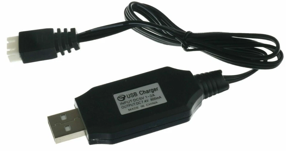 USB charger for Zyerch RC Boat - Remote Control Boat - Image 1 of 1