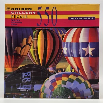 Golden Gallery Utah Balloon Fest Puzzle 550 Pieces Fully Interlocking Sealed - Image 1 of 4