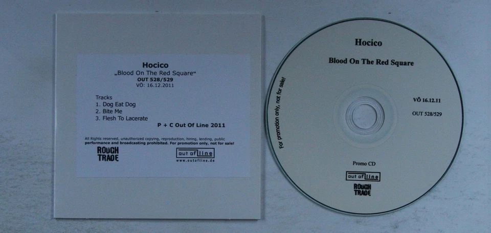 Hocico Blood On The Red Square Sampler Ger Adv Cardcover CDR 2011 EBM Electro - Bild 1 von 1