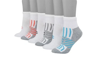 Calcetines al tobillo Champion Performance X-Temp para mujer 6 pares zapatos talla 5-9 surtidos nuevos Foto 1 de 4