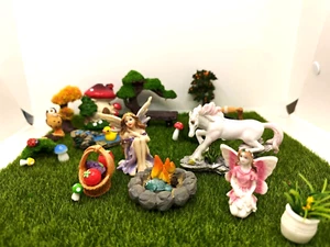 30Pcs Fairy Garden Accessories Kit Fairy Garden Decoration - Picture 1 of 19