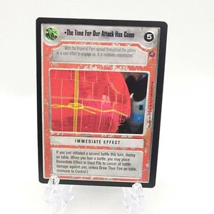 Star Wars CCG Death Star II LS Light Side The Time For Our Attack Has Come - Picture 1 of 1