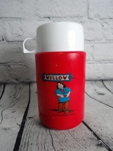 Vintage Willow Plastic Thermos - Picture 1 of 7