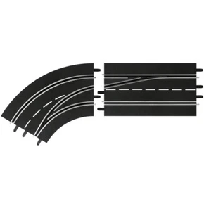 Carrera Digital Lane Change Curve Left Out to In (124/132) - Picture 1 of 1