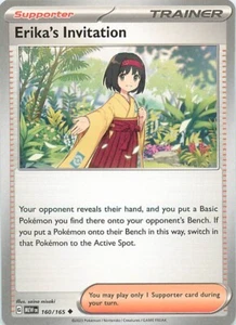 Erika's Invitation 160/165 - Pokemon 151 - Juego de cartas de entrenador - Juego 4X - Imagen 1 de 2