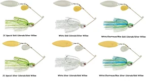 Booyah 1/2 oz. Tandem Colorado Willow JC Covert Spinnerbaits - Farbwahl - Bild 1 von 1